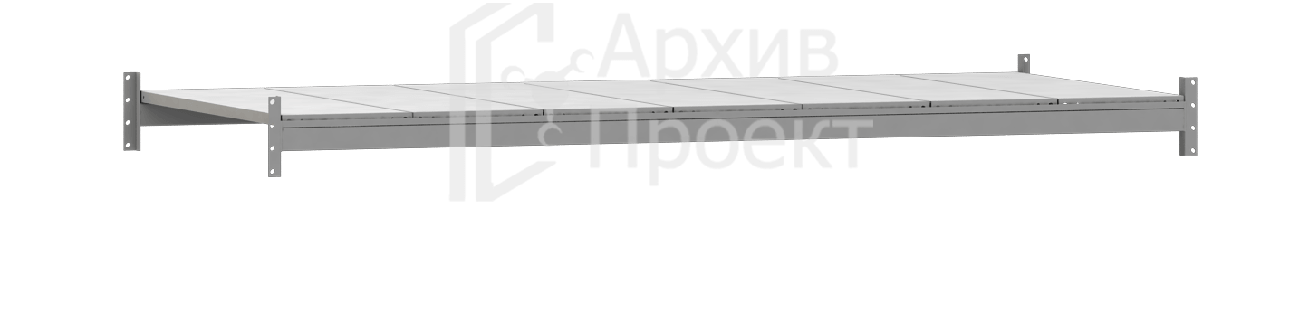  металлическая СГР 2100x1000 для складского стеллажа серии СГР